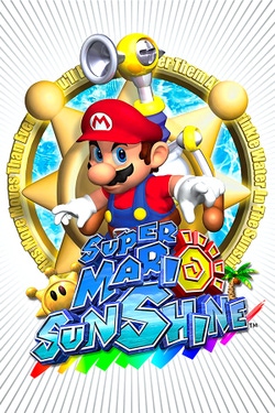 Super Mario Sunshine Box Art