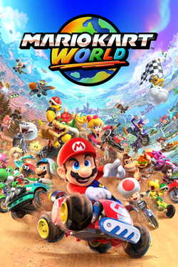 Mario Kart World Box Art