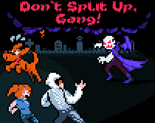 Don't Split Up, Gang! Box Art